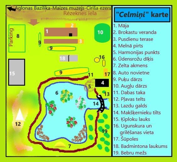 Willa Idilliska Latgaliesu Lauku Maja Ar Melno Pirti Agłona Zewnętrze zdjęcie